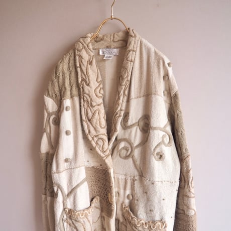 "Sandy Starkman"  patchwork art jacket