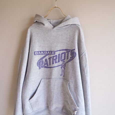 90s〜 "Russel Athletic" print sweat parka