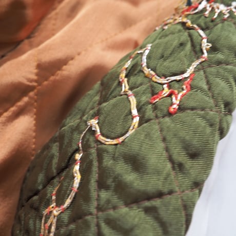 50〜60s chinese embroidered quilt jacket