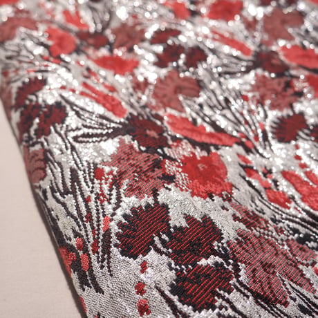 70s "Nelly De Grab" metallic tapestry maxi skirt