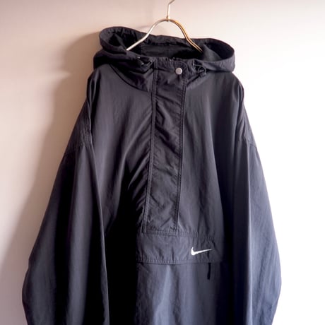 90s "NIKE" oversized anorak parka