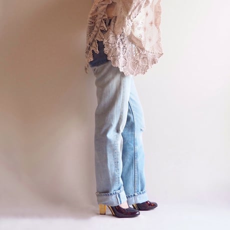 90s made in USA Levi's 501xx damage denim pants