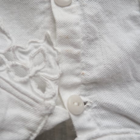 1900s〜 edwardian lace collar night blouse