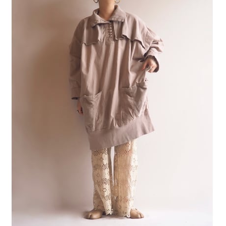 "CARAMBA" oversized anorak pullover
