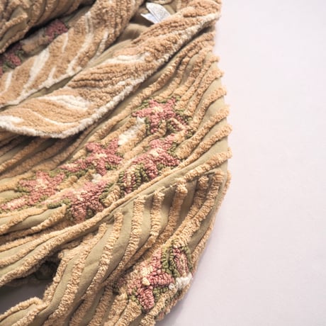 "Sandy Starkman" floral chenille art jacket