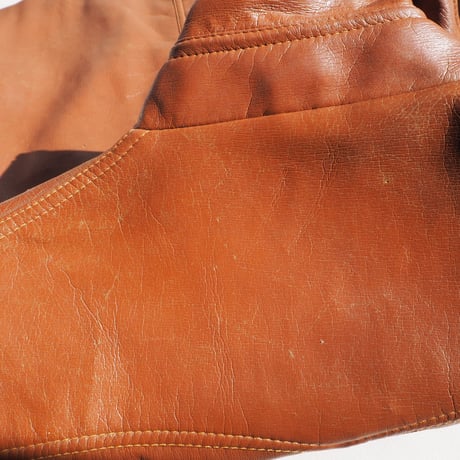 "King Arthur" faux leather shirts jacket