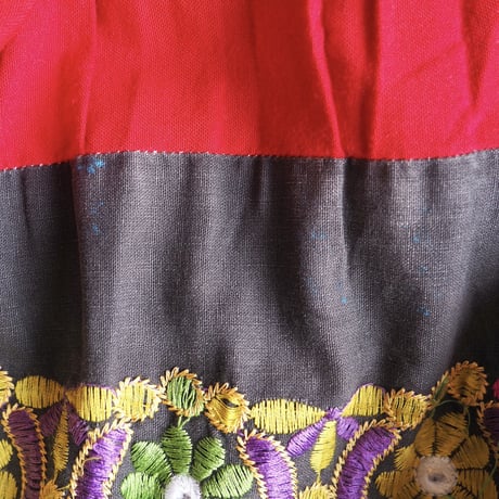 vintage embroidered banjara skirt