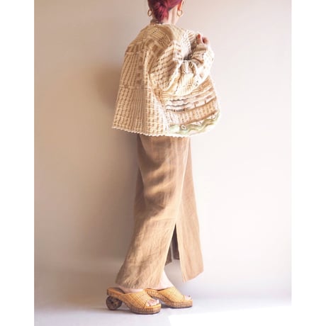 "Coldwater Creek" jute woven design jacket