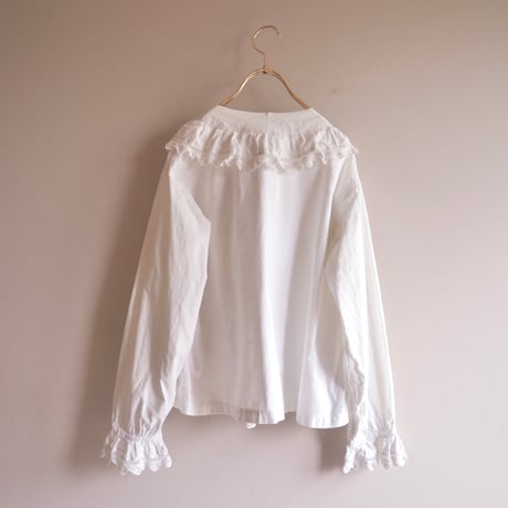 1900s〜 edwardian ruffle night blouse