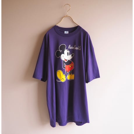 90s〜 "Velva Sheen" mickey t-shirts (PU)