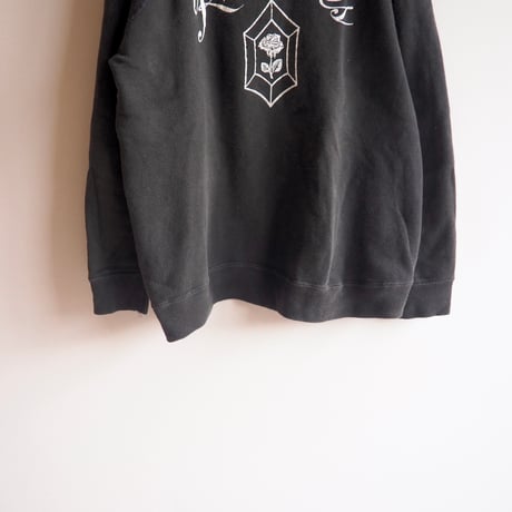 70s "ARTEX" rose print sweat