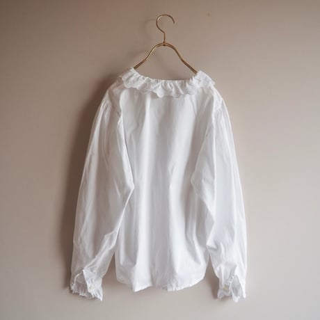"REGENT" folk lace ruffle blouse