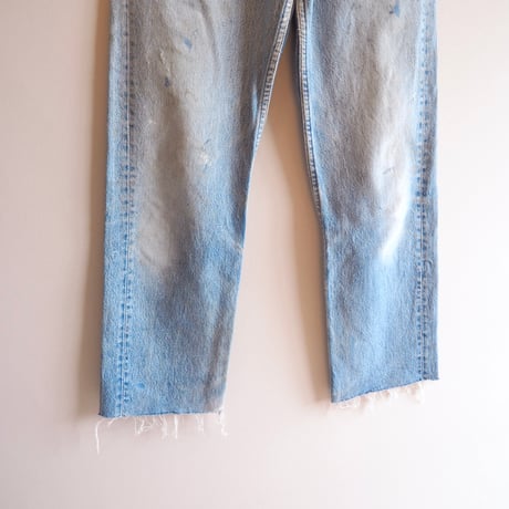 90s made in USA Levi's 501 damage denim