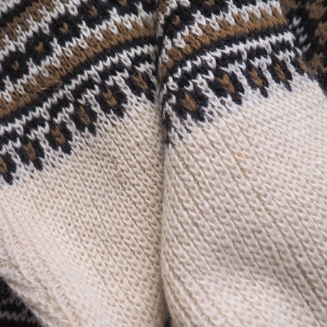 "Nordstrikk" ivory nordic cardigan