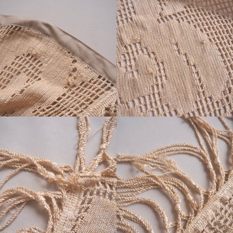 original remake lace fringe wrap skirt