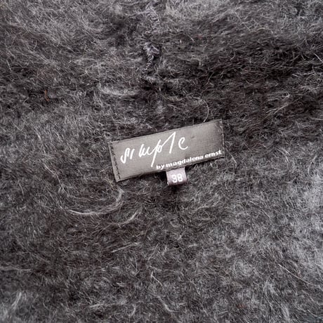 made in Switzerland mellow design mohair cardigan