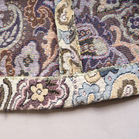 70s "John Meyer" paisley gobelin maxi skirt