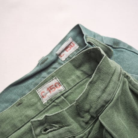 Swedish Army utility work pants