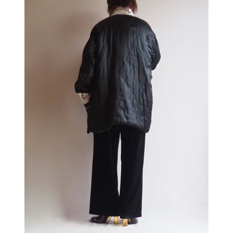 50〜60s chinese embroidered quilt jacket (BK)