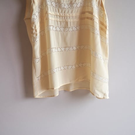 vintage lace sleeveless tops