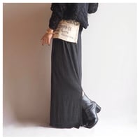 "Carol Anderson Collection" metallic elastic easy maxi skirt