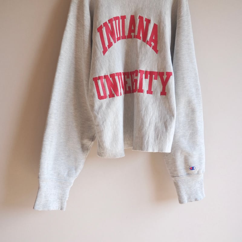 トップス 80s champion reverseweave Vintage 80s Champion Reverse Weave Navy Blank Sweatshirt