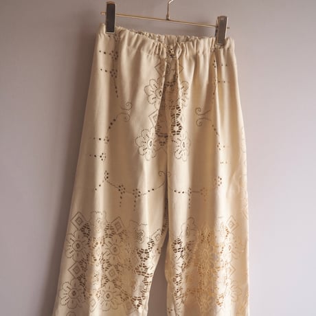 original remake lace wide pants