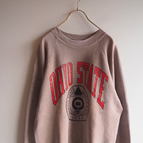 80s "ONEITA" painted college print sweatshirt
