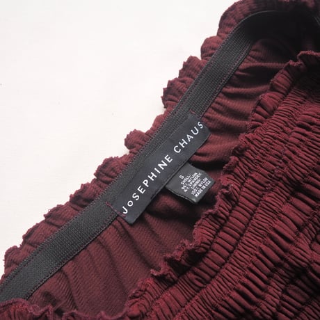"JOSEPHINE CHAUS" creased maxi skirt