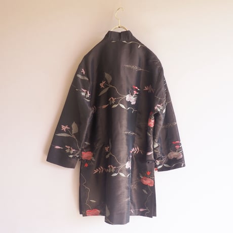 vintage Chinese floral embroidered blouse