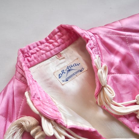 50〜60s chinese embroidered quilt jacket (PK)