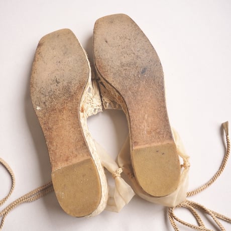 "stuart weitzman" sheer floral espadrilles