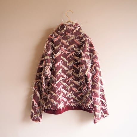 90s fuzzy design tops
