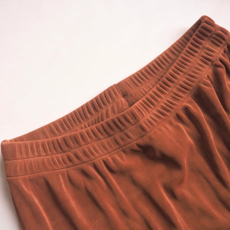 80〜90s elastic easy maxi skirt