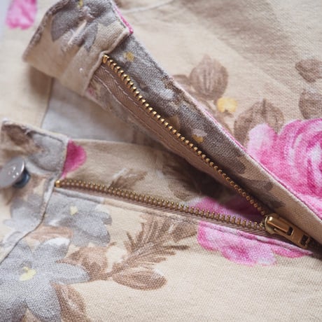 vintage floral pants