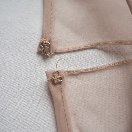 vintage embroidered sheer blouse