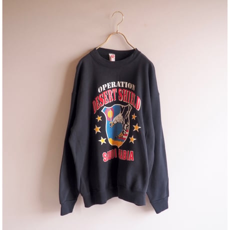 70〜80s "ARTEX" print sweat
