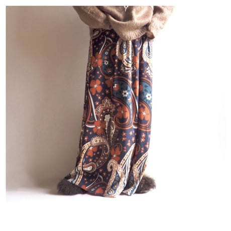made in Italy paisley cache coeur maxi dress