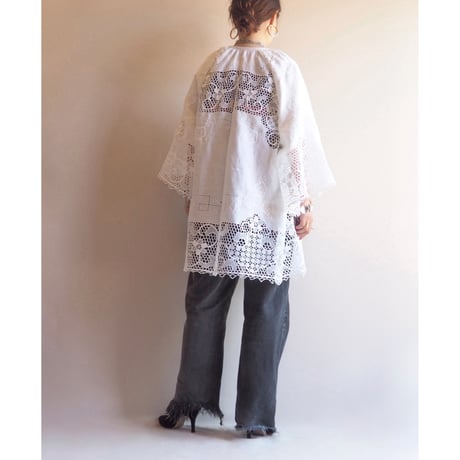 original remake vintage lace robe