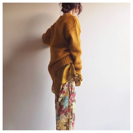 "Rafaella" oversized mohair sweater (MS)