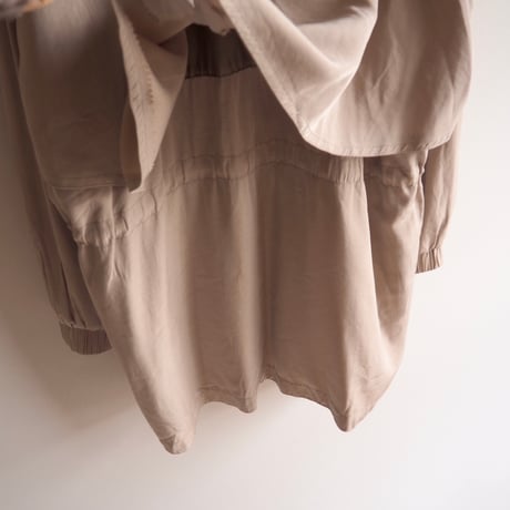 80s "GANTOS" drawstring design coat