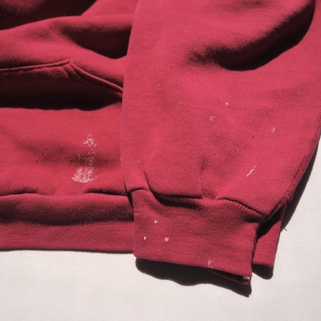 70〜80s "Russel Athletic" damage hoodie sweat