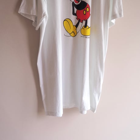 70〜80s "Velva Sheen" oversized mickey t-shirts