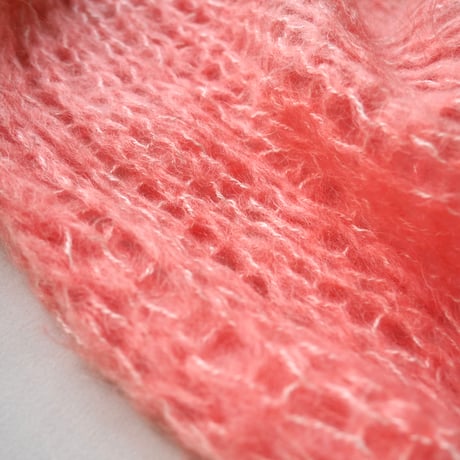 vintage low gauge fuzzy sweater