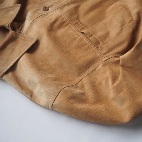 "PERSONA" oversized suede shirts