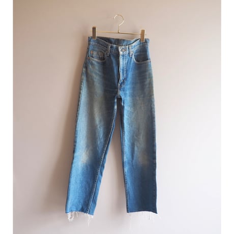 90s made in USA Levi's 510 cut off denim pants