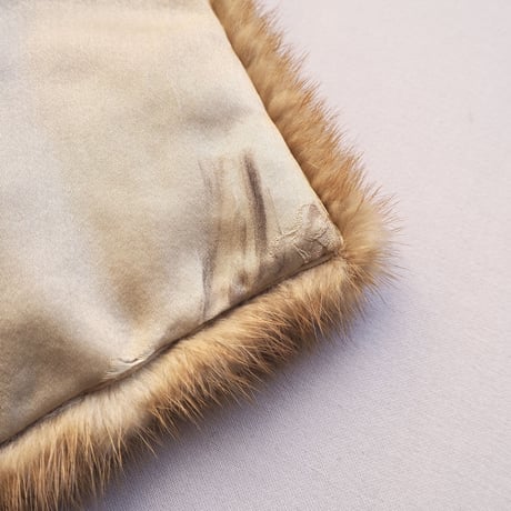60s "Oak Park Furriers" mink fur cape