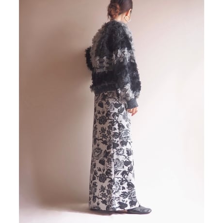 "Jon Lawrence" fuzzy design sweater