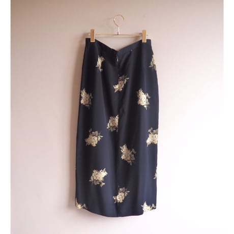 "Talbots" lilac print maxi skirt