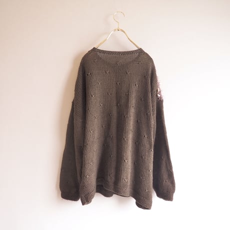 vintage shaggy design sweater